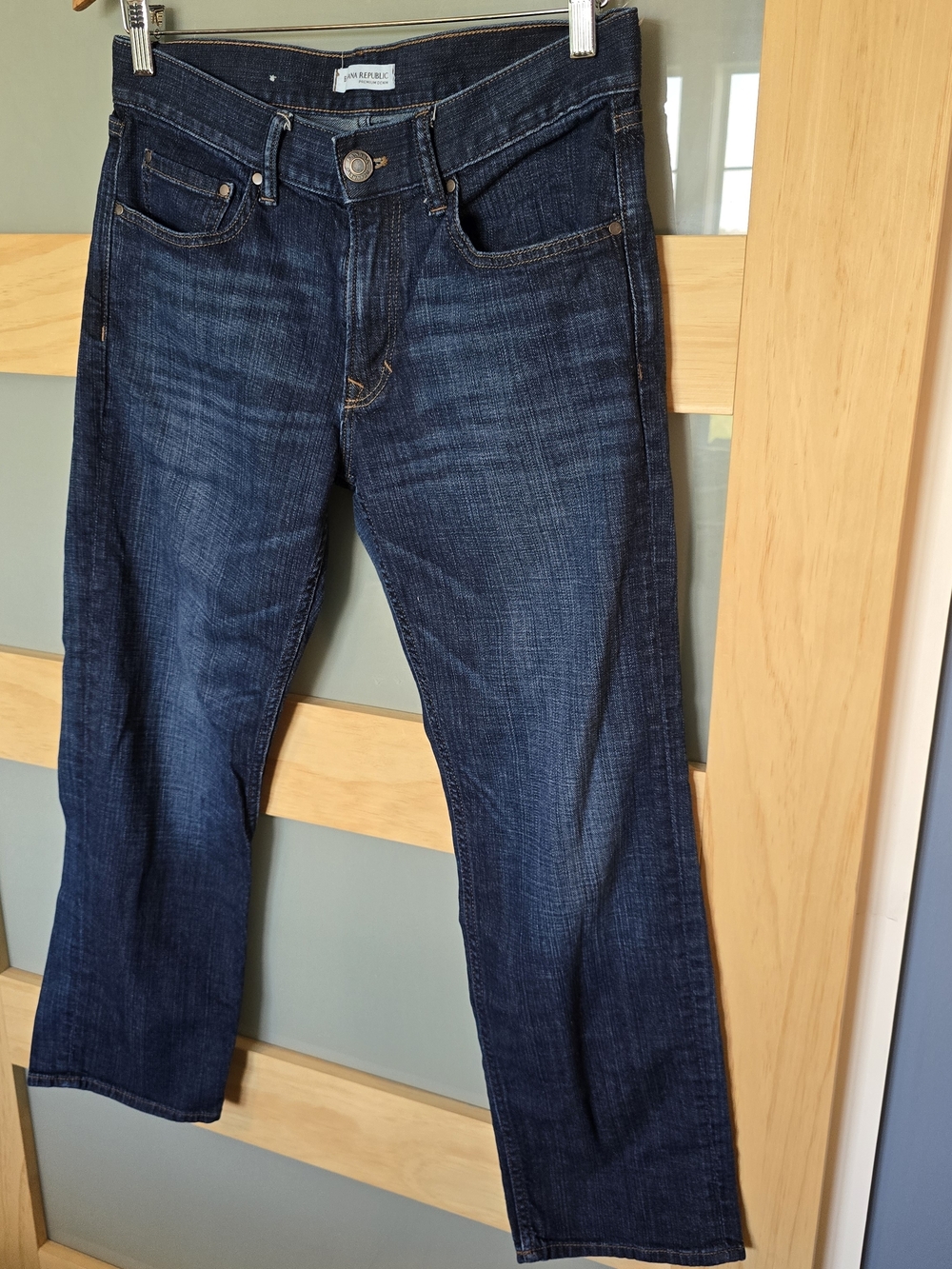 Banana Republic Premium Denim Women's Dark Blue Boyfriend Jeans